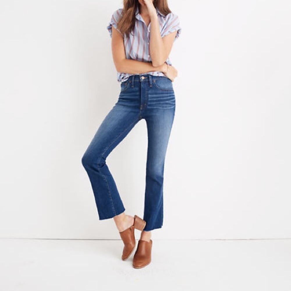 Madewell Cali Demi Boot Jeans